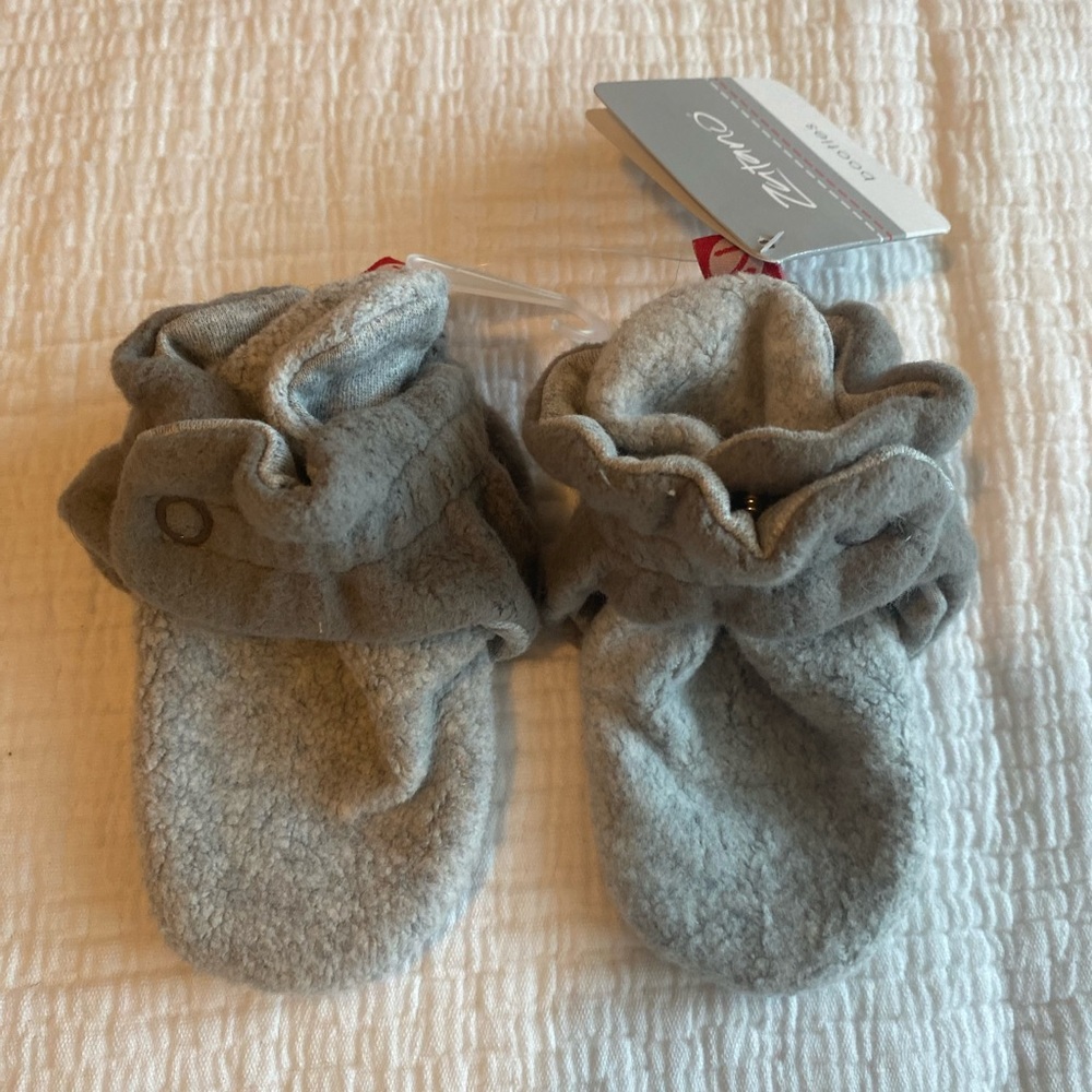 Zutano booties, 12 months